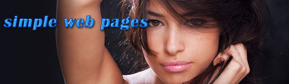 SIMPLE WEB PAGES