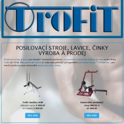 TROFIT - posilovací stroje